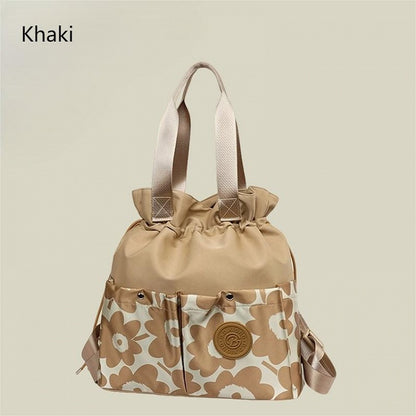 Colors Backpack/Handbag Decoration with Flower 3 Drawstring