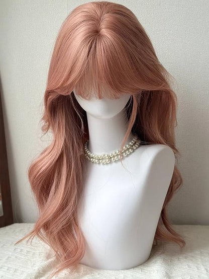 65CM 3 Wavy Color Wig Bangs Options Full with
