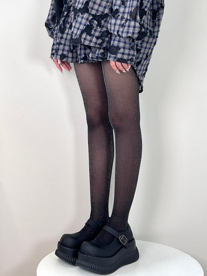 カラーオプション タイツ セミシアー 5