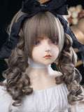 Wig Synthetic Long Clips Double Length With Brown Claw Ponytail 30CM