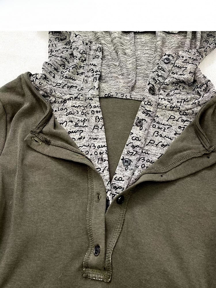 Punk Grün Zweiteiliger Top Hoodie Army Wasteland