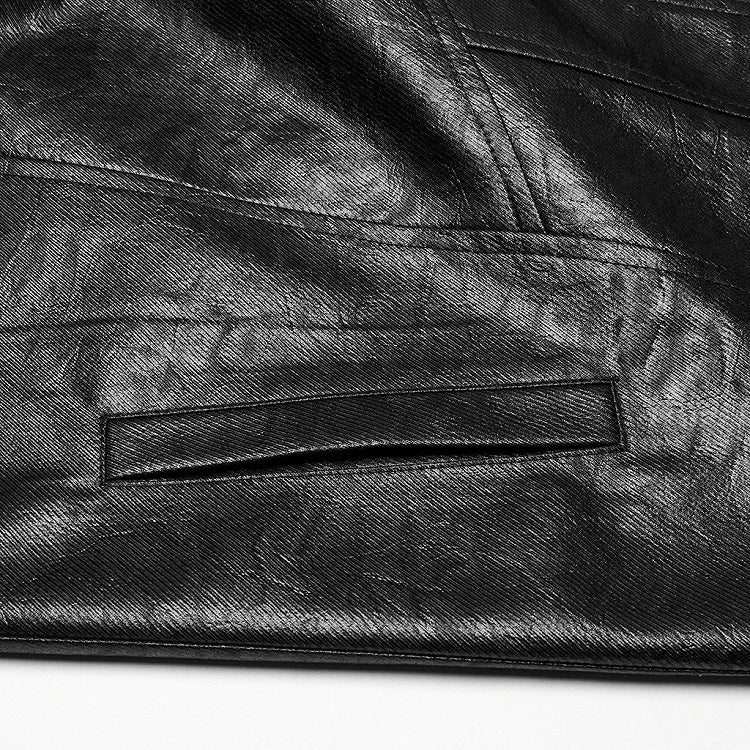 Black Men's Cyberpunk Jacket