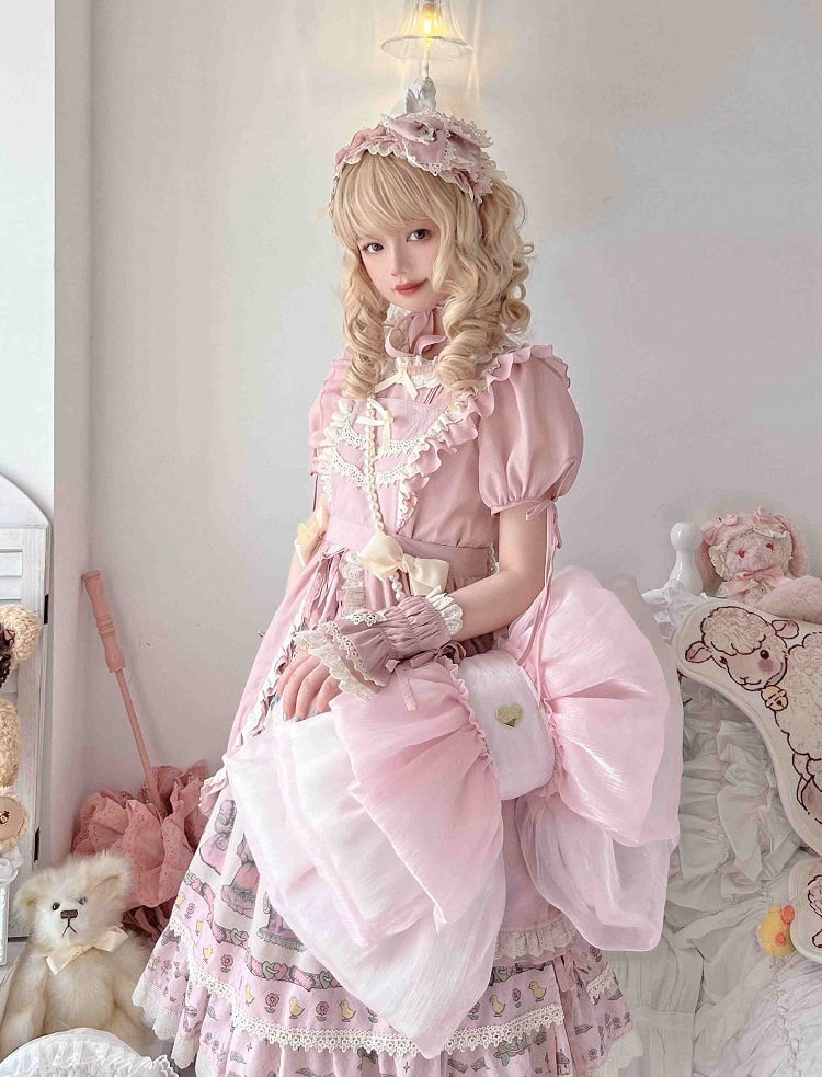 Cute Seller Best Size 3 Big Bow Backpack Options Pink Light