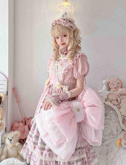 Cute Seller Best Size 3 Big Bow Backpack Options Pink Light