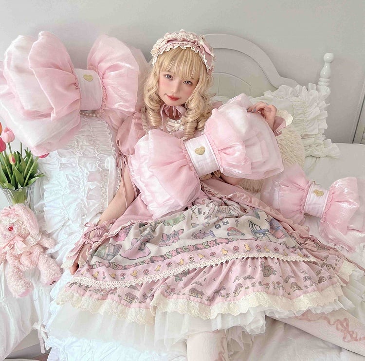 Cute Seller Best Size 3 Big Bow Backpack Options Pink Light