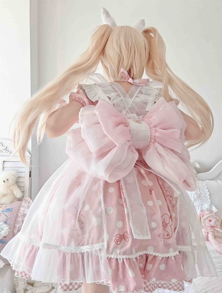 Cute Seller Best Size 3 Big Bow Backpack Options Pink Light