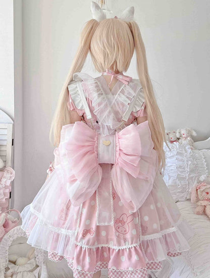 Cute Seller Best Size 3 Big Bow Backpack Options Pink Light