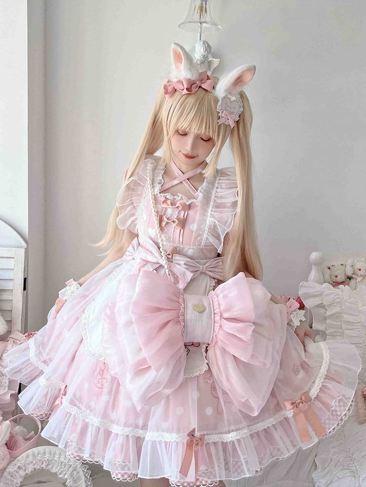 Cute Seller Best Size 3 Big Bow Backpack Options Pink Light