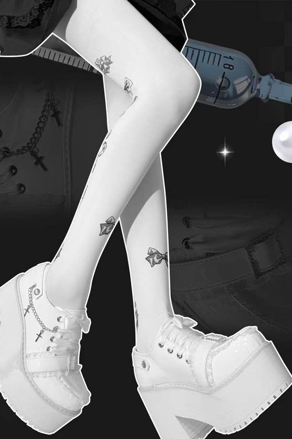 Cross Romance Platform Loafers Shoes