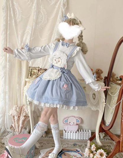 Kawaii Corudroy Strapskleid