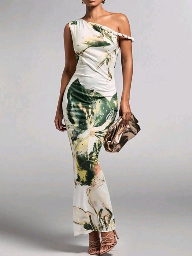 Women's Long Dress Maxi Dress Print Dress Fashion Outdoor