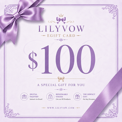 LilyVow $100 gift card