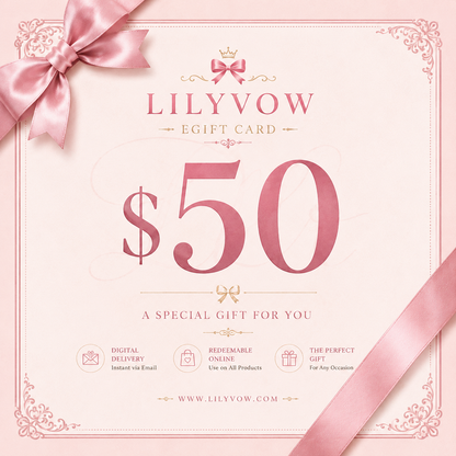 LilyVow $50 gift card
