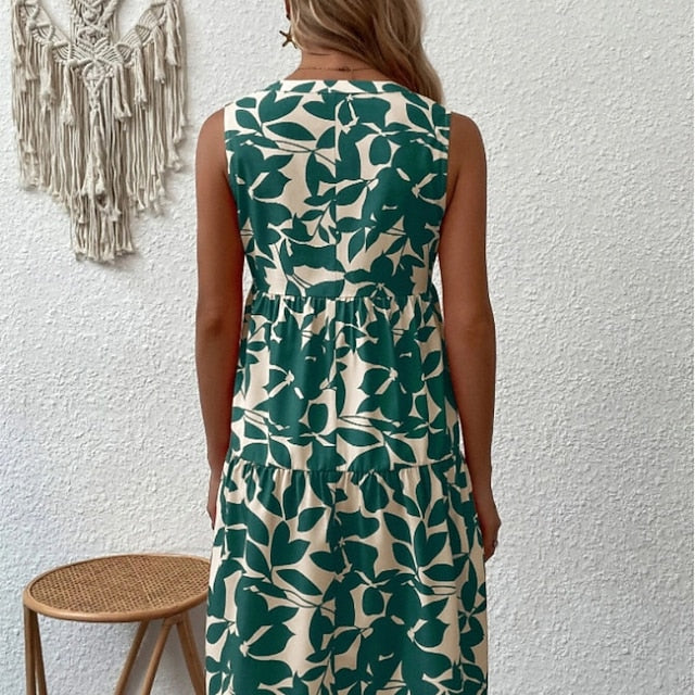 Women's Mini Dress Floral Dress Print Dress Classic Modern