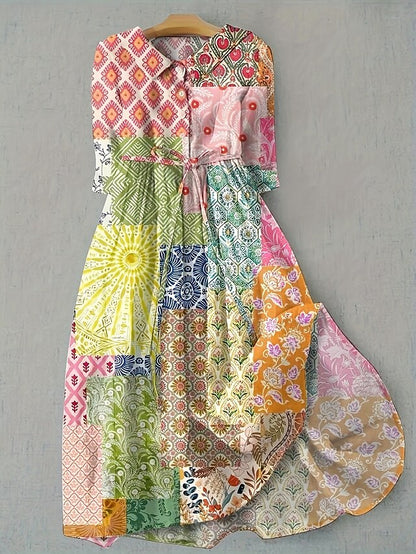 Women's Midi Dress Shift Dress Casual Daily Regular Fit