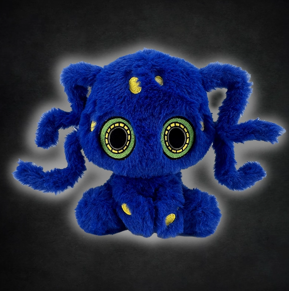 Blue Octopus Gothic Plushie