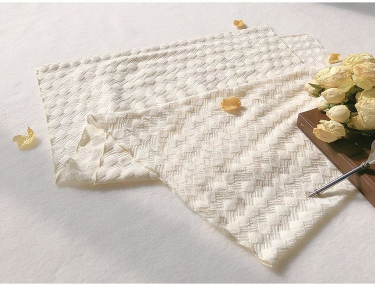 Schal Spitze Beige