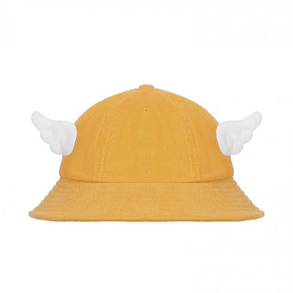 Wings Design Yellow Hat