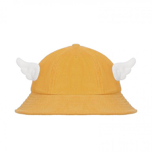 Wings Design Yellow Hat