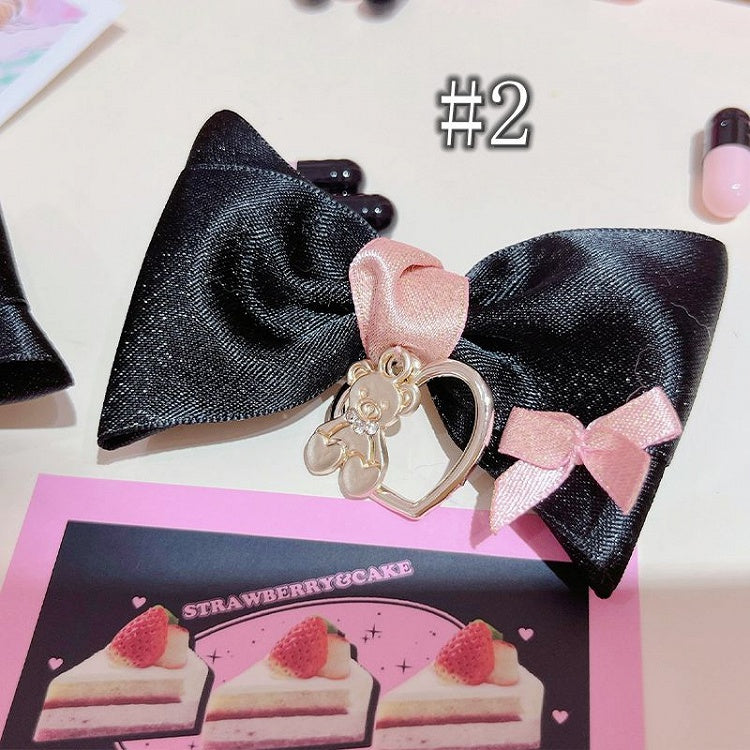 Hairclip Bowknot Sweetheart Bear