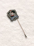 Letters Dark Blue Embroidery Badge