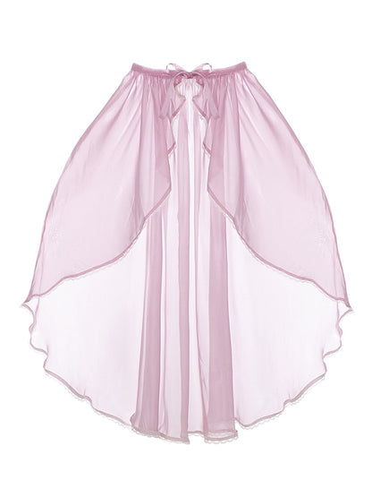 Set Classic OP Full Neck Beige Print Elegant Lolita Bluebell Edward Dress