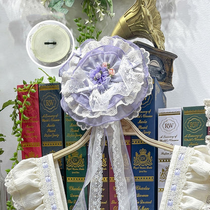 Mini Green / Lolita Hat Purple