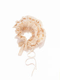 Lace Cotton Lolita Ruffle Bonnet