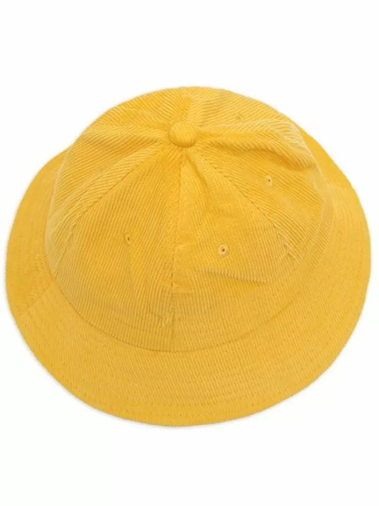 Corduroy Yellow Hat