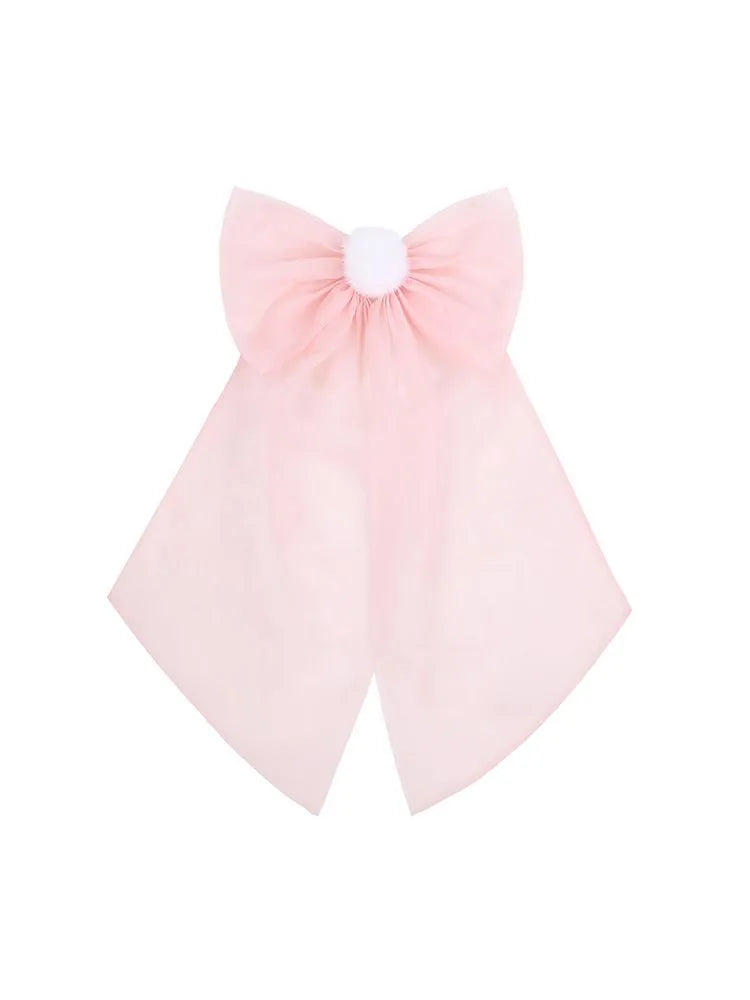 Schleifenschleppe Blau/Rosa