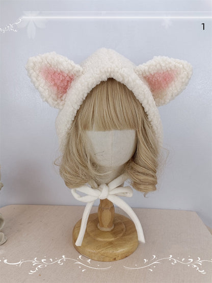 Cat Hat Sweet Plush Design Ear