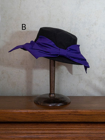 Hat Manor Poynt Top Bow Big