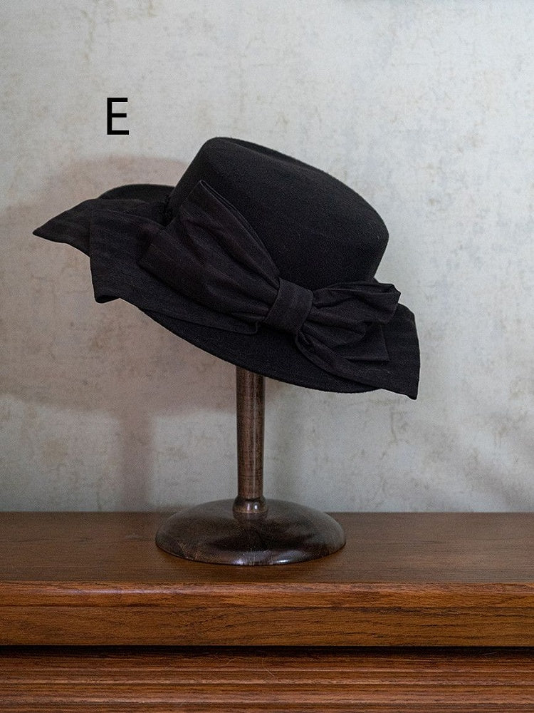 Hat Manor Poynt Top Bow Big