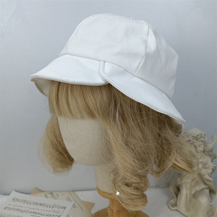 6 Color Design Brim Options Petal Bucket Hat