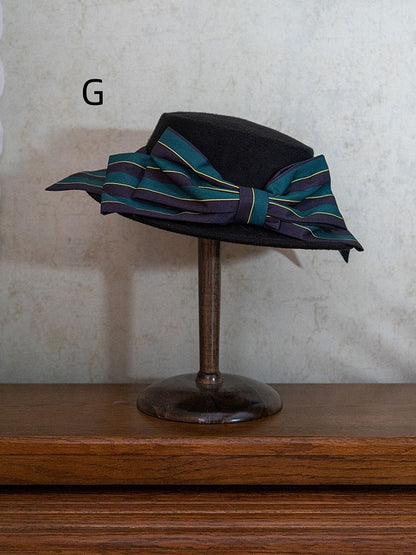 Hat Manor Poynt Top Bow Big