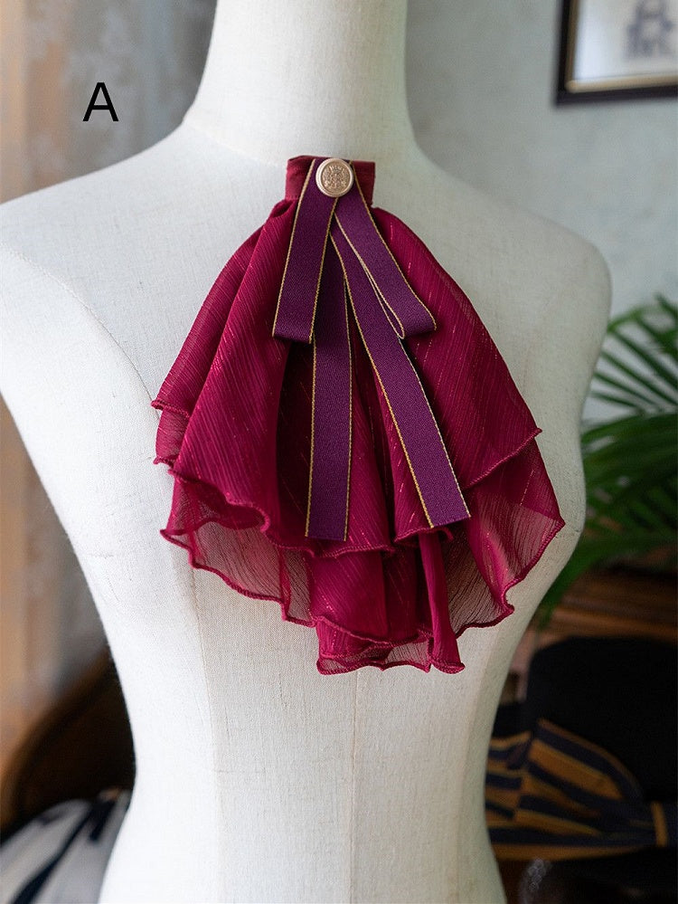 Tie Manor Jabot Poynt