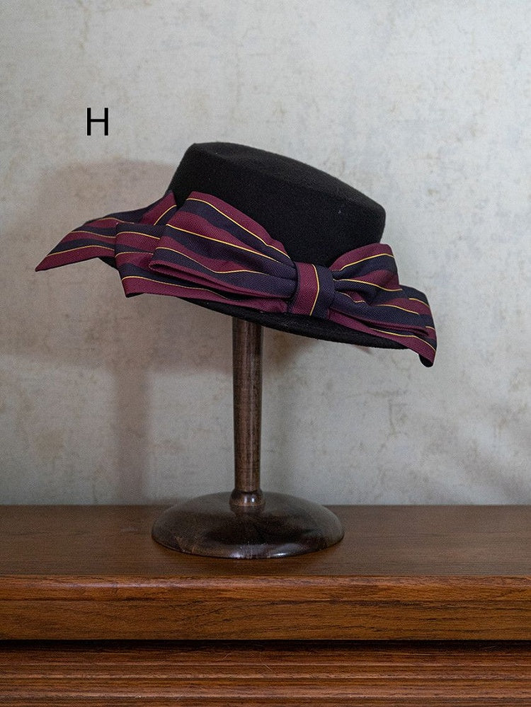 Hat Manor Poynt Top Bow Big