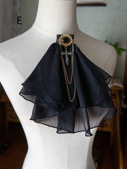 Tie Manor Jabot Poynt