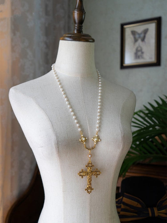 Manor Poynt Halskette mit Kreuzanhänger