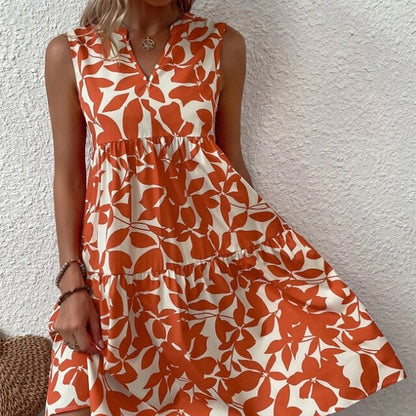 Women's Mini Dress Floral Dress Print Dress Classic Modern