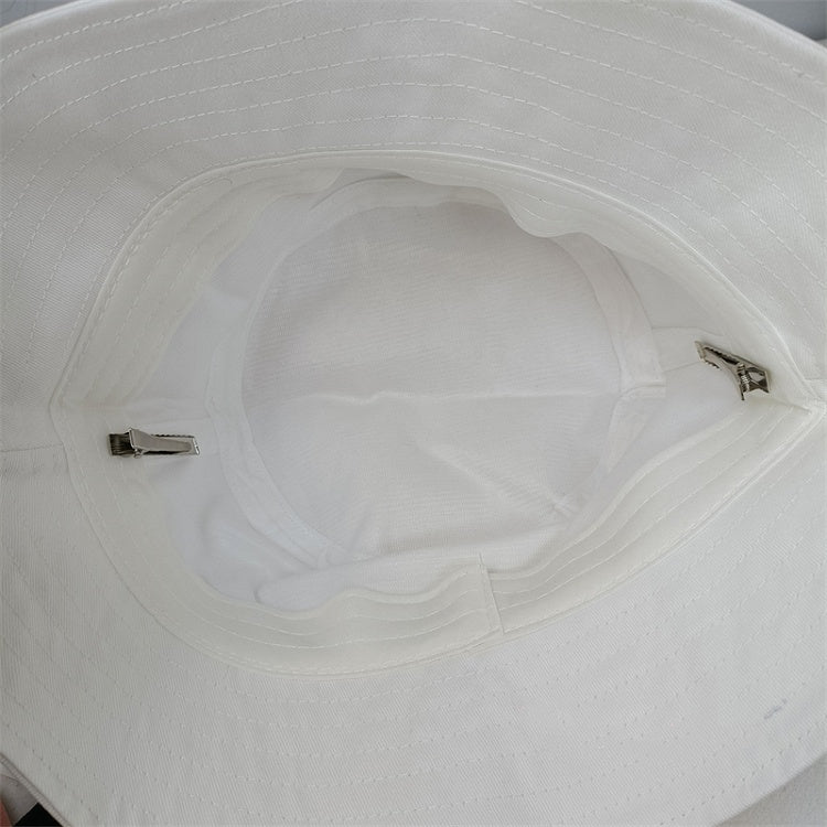 White / Milk Hat Black Ear Tea Design Lamb Bucket