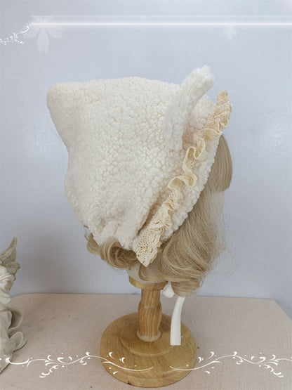 Cat Hat Sweet Plush Design Ear