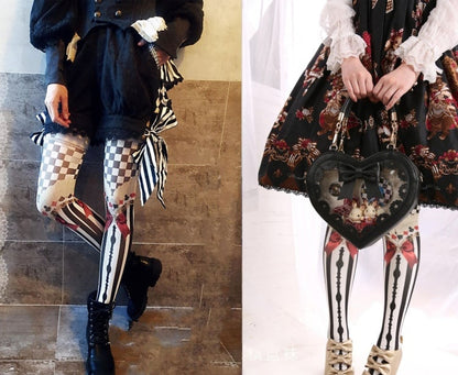 キングシップゲームプリントタイツ