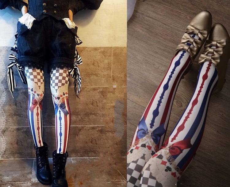 キングシップゲームプリントタイツ