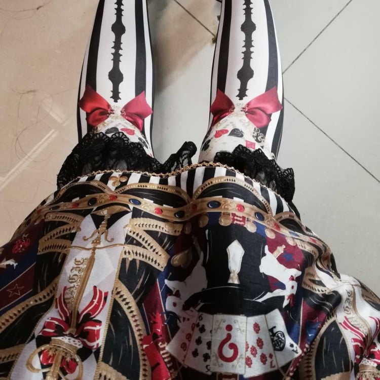 キングシップゲームプリントタイツ