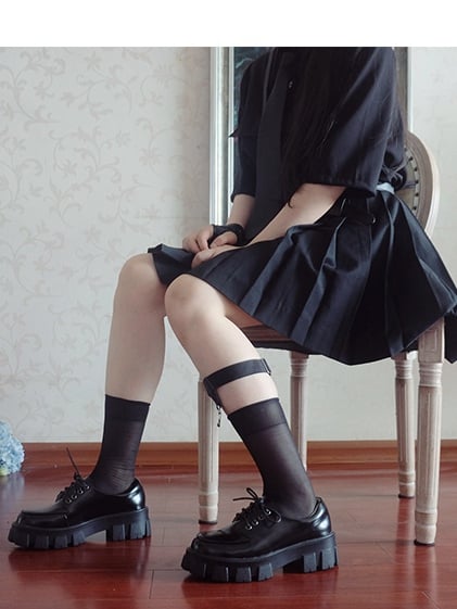 Shoes Chunky Oxford Platform