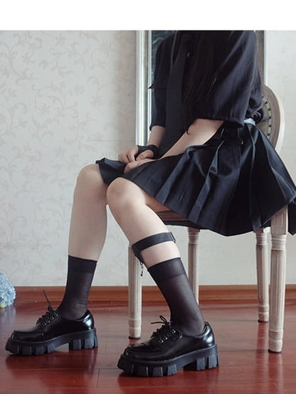 Shoes Chunky Oxford Platform