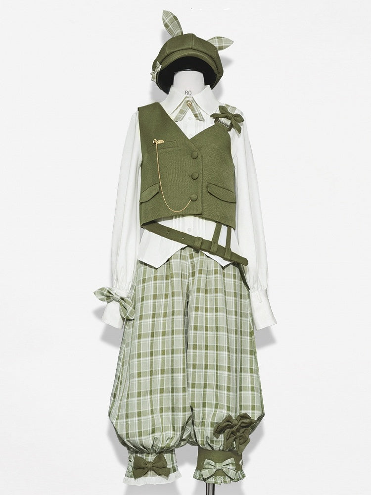 Ouji Lolita Shirt White Secret Morning Post - Princess Chronicles