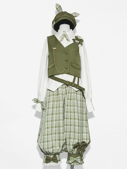 Ouji Lolita Shirt White Secret Morning Post - Princess Chronicles