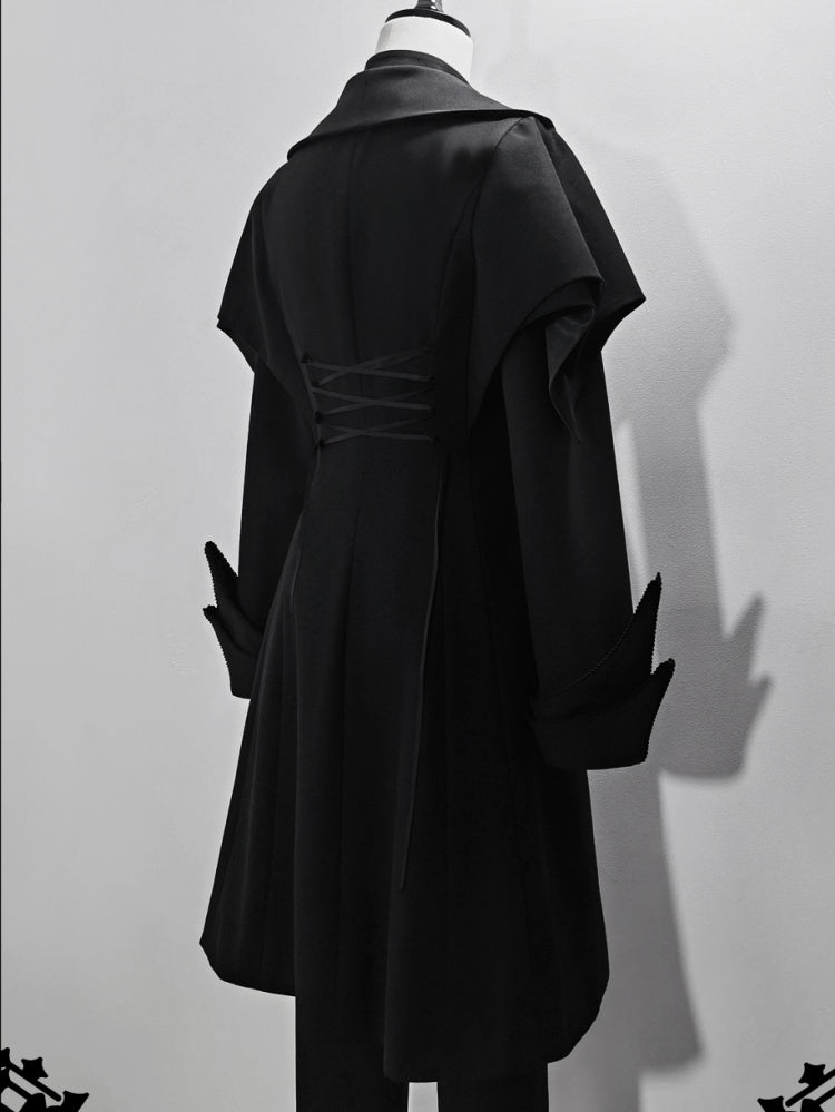 Schwarze Ouji Fashion Weste